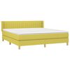 vidaXL Boxspring posteľ s matracom zelen&aacute; 180x200 cm l&aacute;tka