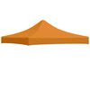 vidaXL Strecha na p&aacute;rty stan 3x3 m, oranžov&aacute; 270 g/m&sup2;