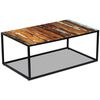 vidaXL Konferenčn&yacute; stol&iacute;k, recyklovan&yacute; mas&iacute;v 100x60x40 cm
