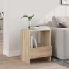 vidaXL Reg&aacute;l na časopisy Sonoma dub 35 x 30 x 45 cm