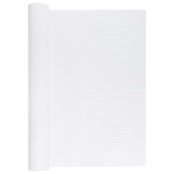 vidaXL Balk&oacute;nov&aacute; z&aacute;stena biela 400x80 cm polyratan