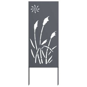 vidaXL Z&aacute;hradn&aacute; clona na s&uacute;kromie Rezac&iacute; Antracit 50 x 140 cm