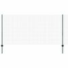 vidaXL Euro oplotenie s pilierom 25 x 1,2 m PVC potiahnut&aacute; oceľ Zelen&aacute;