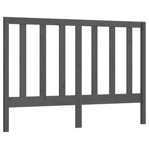 vidaXL Čelo postele siv&eacute; 166x4x100 cm mas&iacute;vna borovica