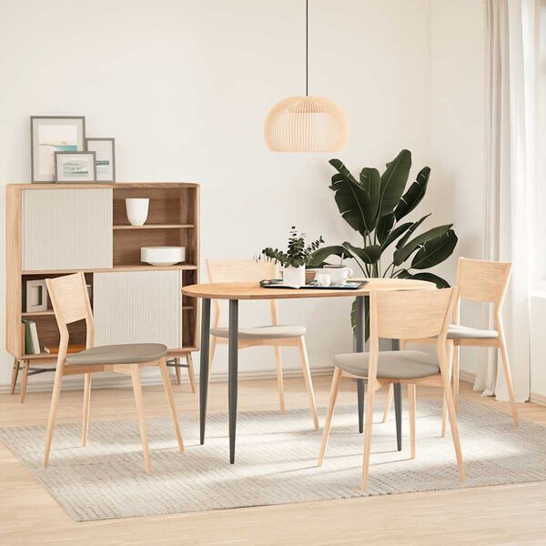 vidaXL Stolov&aacute; doska 120x60x2 cm dubov&yacute; mas&iacute;v ov&aacute;lny