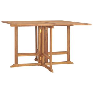 vidaXL Skladac&iacute; z&aacute;hradn&yacute; jed&aacute;lensk&yacute; st&ocirc;l 110x110x75 cm t&iacute;kov&yacute; mas&iacute;v