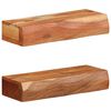 vidaXL N&aacute;stenn&eacute; police 2 ks 40x17x8 cm, ak&aacute;ciov&yacute; mas&iacute;v