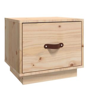 vidaXL Nočn&yacute; stol&iacute;k 40x34x55 cm mas&iacute;vne borovicov&eacute; drevo