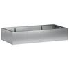 vidaXL Oporn&yacute; m&uacute;r 6 ks 200 x 100 x 50 cm Pozinkovan&aacute; oceľ Strieborn&aacute;