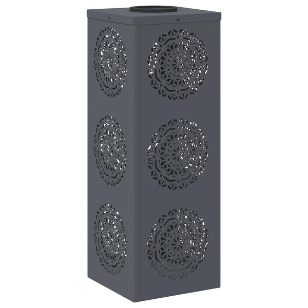 vidaXL Sol&aacute;rne LED svetlo na chodn&iacute;k 2 pcs Antracit