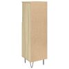 vidaXL Skrinka do k&uacute;peľne dub sonoma 30x30x100 cm kompozitn&eacute; drevo