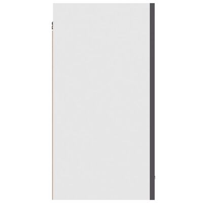 vidaXL Závesná skrinka, sivá 80x31x60 cm, kompozitné drevo