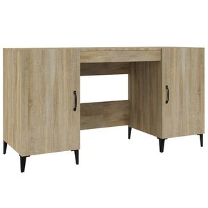 vidaXL St&ocirc;l dub somoma 140x50x75 cm spracovan&eacute; drevo