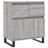 vidaXL Komoda siv&yacute; dub sonoma 60x35x70 cm spracovan&eacute; drevo