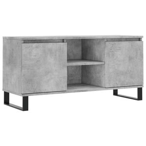vidaXL TV skrinka bet&oacute;nov&aacute; siv&aacute; 104x35x50 cm kompozitn&eacute; drevo