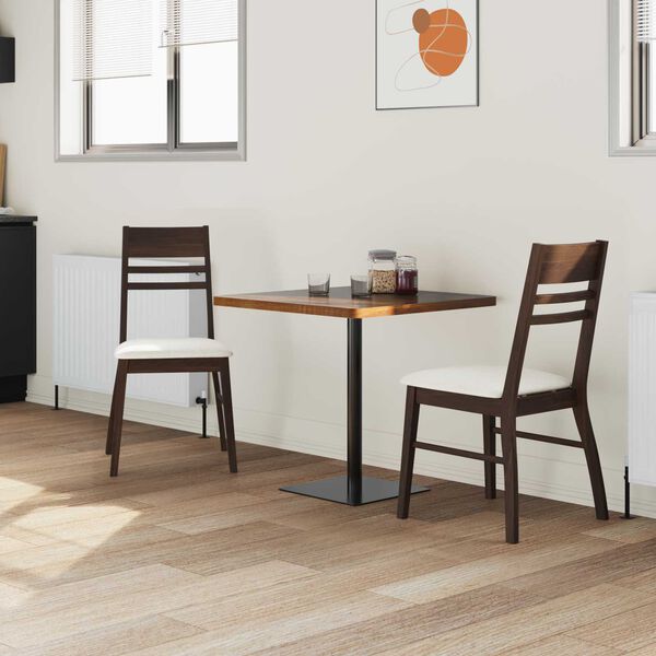 vidaXL Jed&aacute;lensk&eacute; stoličky 2 pcs Svetlohned&aacute; 43 x 54 x 89 cm