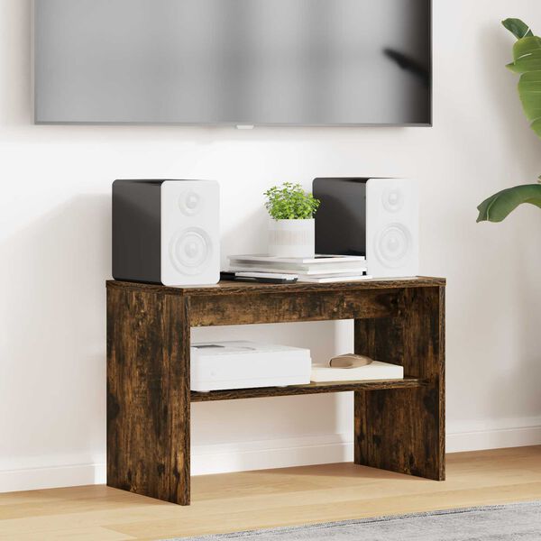 vidaXL TV skrinka Dymov&aacute; dub 60 x 30 x 40 cm Kompozitn&eacute; drevo