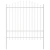 vidaXL Z&aacute;hradn&yacute; plot WOERDEN 7 ks 170 x 215 cm Biela