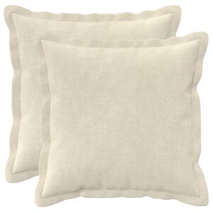 vidaXL Poťah na podložku 2 pcs HOUTEN Kr&eacute;mov&aacute; 35 x 35 cm