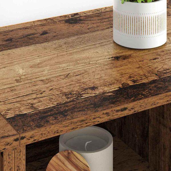 vidaXL Komody 2 pcs Star&eacute; drevo 60 x 35 x 70 cm Kompozitn&eacute; drevo