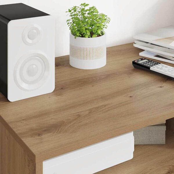 vidaXL TV skrinka Remeseln&yacute; dub 100 x 48 x 43 cm Kompozitn&eacute; drevo