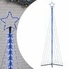 vidaXL LED vianočn&yacute; stromček 495 LED modr&eacute; 300,5 cm
