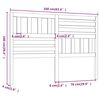 vidaXL Čelo postele 166x4x100 cm mas&iacute;vna borovica