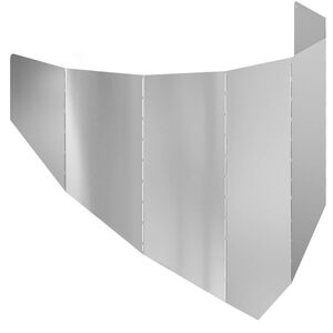 vidaXL Obrubn&iacute;k tr&aacute;vnika 100 x 45 cm Oceľ Strieborn&aacute;