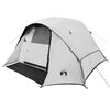 VidaXL Camping Stan Cabin 4-person White Blackout Waterproof