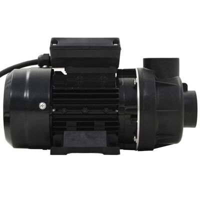 vidaXL Bazénové čerpadlo čierne 0,25 hp 7500 l/hod