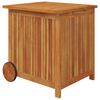 vidaXL Z&aacute;hradn&yacute; &uacute;ložn&yacute; box s kolieskami 60x50x58 cm mas&iacute;vna ak&aacute;cia