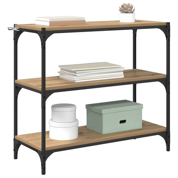 vidaXL Knižnica Remeseln&yacute; dub 80 x 33 x 70,5 cm