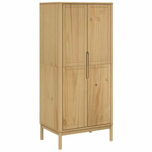 vidaXL &Scaron;atn&iacute;k FLORO voskovohned&yacute; 77x53x171 cm borovicov&yacute; mas&iacute;v