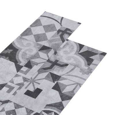 vidaXL Podlahové dosky z PVC 5,02 m² 2 mm, samolepiace, sivý vzor