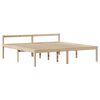 vidaXL Posteľn&yacute; r&aacute;m pre seniorov s čelom 180x200 cm borovicov&yacute; mas&iacute;v