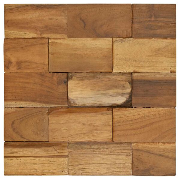 vidaXL &Uacute;ložn&aacute; stolička Hned&aacute; 40 x 40 x 45 cm Hust&eacute; teakov&eacute; drevo