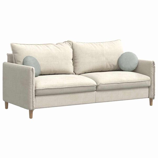 vidaXL Vank&uacute;&scaron;e na sedenie 2 pcs Svetlosiv&aacute; &Oslash; 40 x 13 cm Zamat