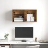 vidaXL Zostava TV skriniek Nástenný Staré drevo 37 x 37 x 72 cm