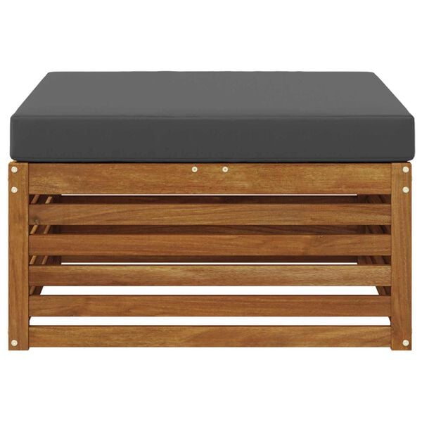 vidaXL Vonkaj&scaron;&iacute; taburet Pevn&eacute; ak&aacute;ciov&eacute; drevo Pr&iacute;rodn&aacute;