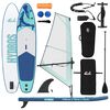 vidaXL Inflatovateľn&aacute; SUP doska s plachtou HYDROS 330 x 76 x 15 cm pre