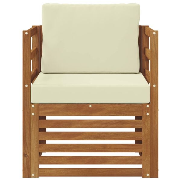 vidaXL Z&aacute;hradn&aacute; s&uacute;prava gaučov Mas&iacute;vne ak&aacute;ciov&eacute; drevo a polyester