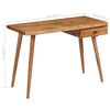vidaXL Písací stôl, masívne akáciové drevo 110x50x76 cm