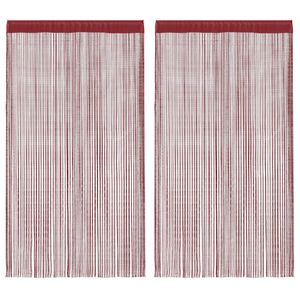 vidaXL &Scaron;n&uacute;rkov&yacute; z&aacute;ves, 2 ks, 100x250 cm, v&iacute;nov&yacute;