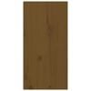 vidaXL Nástenné skrinky 2 ks medovohnedé 30x30x60 cm masívna borovica