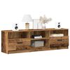 vidaXL TV skrinka Old Wood 150x33,5x45 cm Engineered Wood