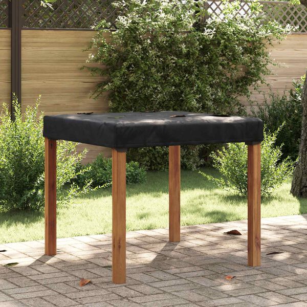 vidaXL Pochrann&yacute; obal na st&ocirc;l Čierna 102 x 102 x 15 cm l&aacute;tka