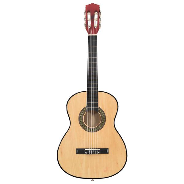 vidaXL Klasick&aacute; gitara pre začiatočn&iacute;kov a deti 3/4 36" lipov&eacute; drevo