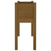 vidaXL Záhradné kvetináče 2 ks medovo-hnedé 70x31x70 cm borovicový masív