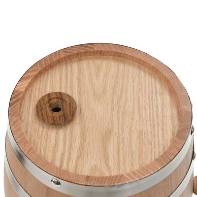 vidaXL Sud na víno s kohútikom masívne dubové drevo 12 l