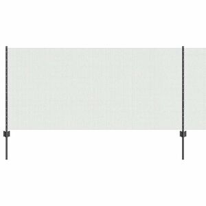 vidaXL Hexagon&aacute;lny plot s stĺpom 10 x 1 m PVC potiahnut&aacute; oceľ Siv&aacute;